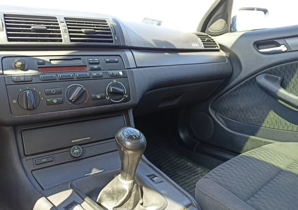 BMW Seria 3 cena 5900 przebieg: 283000, rok produkcji 2001 z Warszawa małe 106